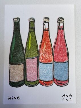 Anastasia Inciardi Wine Mini Print